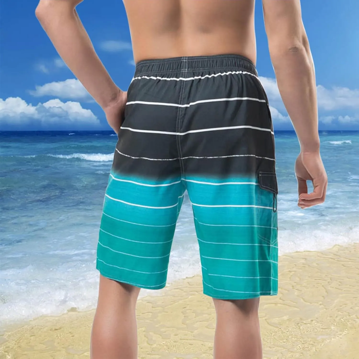 Matching Cruise Outfits for Couples Print 3D Shorts Fun Size Beach Sports Men's Pants Shorts Men Small Mens Swim