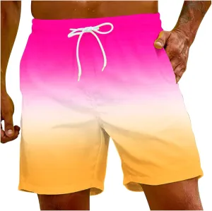 Matching Cruise Outfits for Couples Print 3D Shorts Fun Size Beach Sports Men's Pants Shorts Men Small Mens Swim