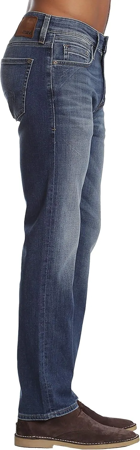 Mavi Men's Zach Regular Rise Straight Leg Jeans