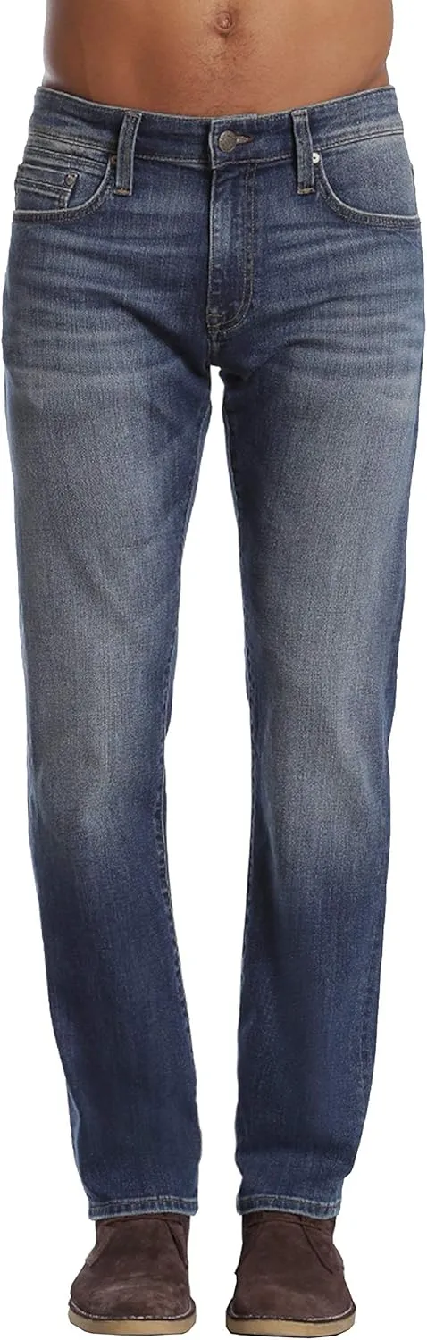 Mavi Men's Zach Regular Rise Straight Leg Jeans