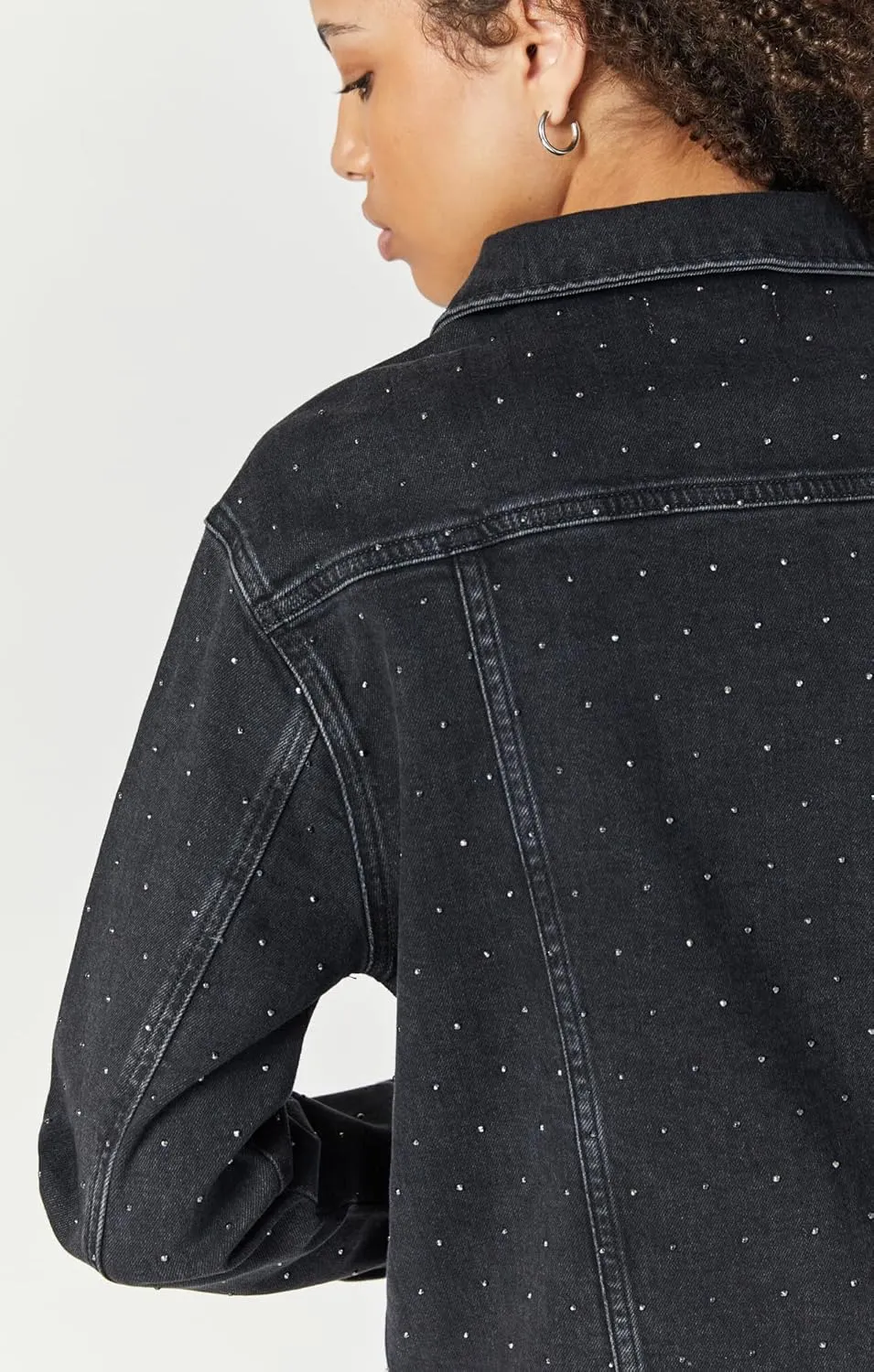 Mavi Women's Karla Relaxed Fit Denim Jacket