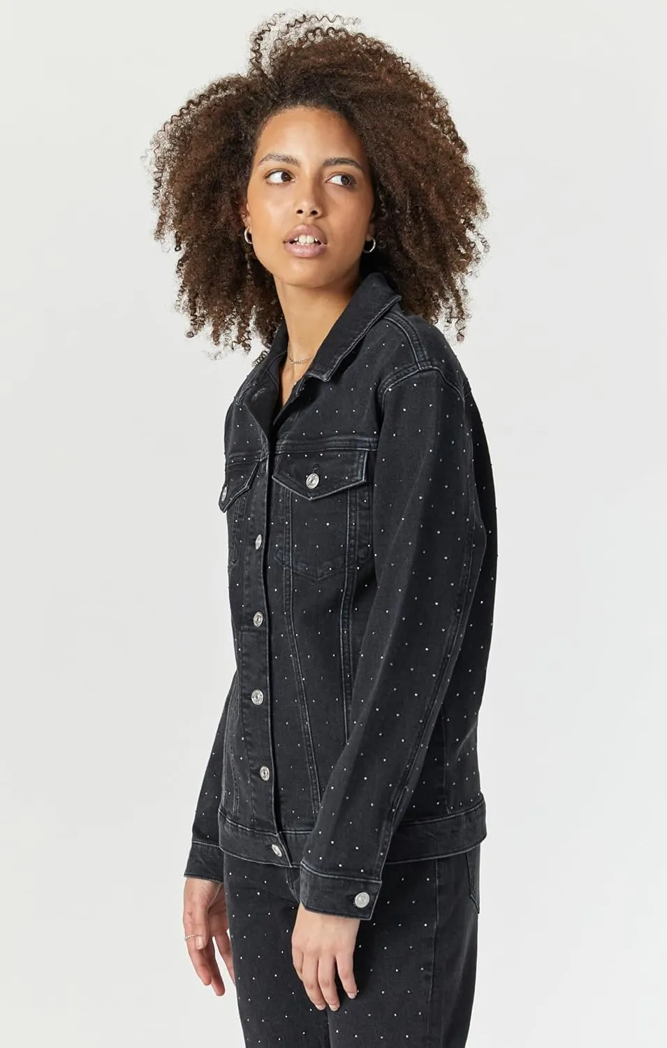 Mavi Women's Karla Relaxed Fit Denim Jacket
