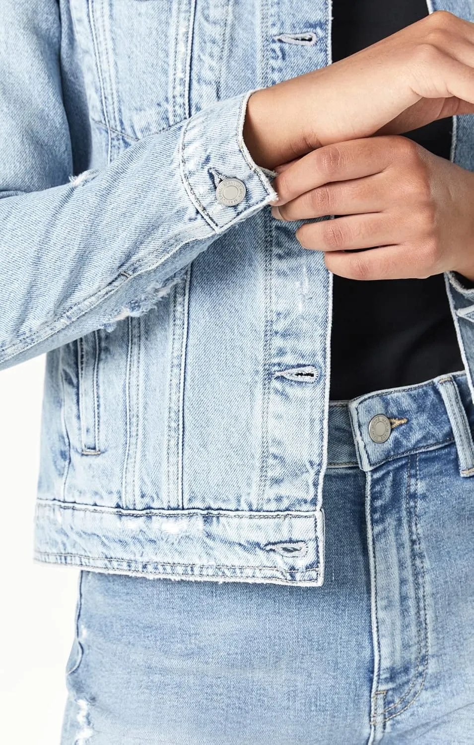 Mavi Women's Katy Classic Fit Denim Jackets