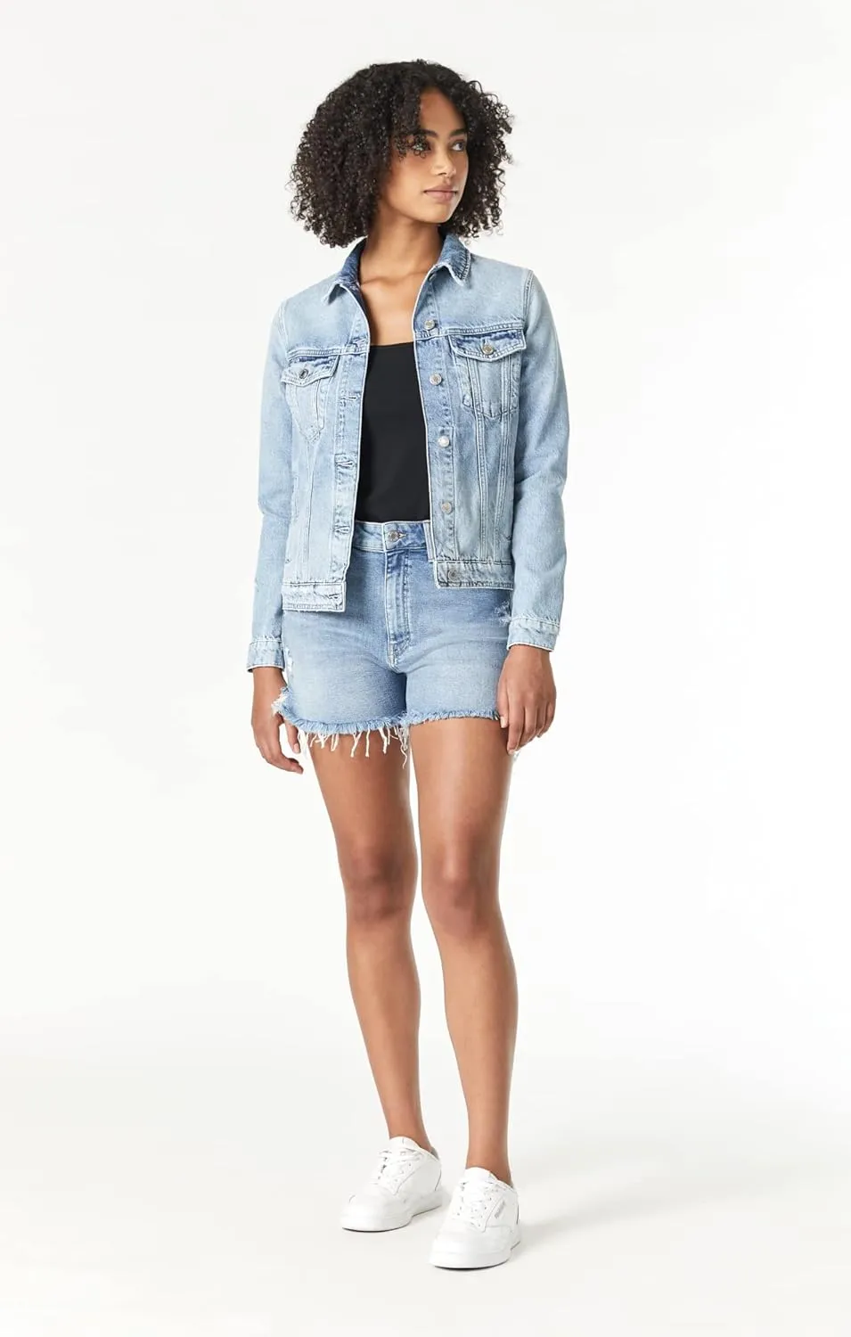 Mavi Women's Katy Classic Fit Denim Jackets