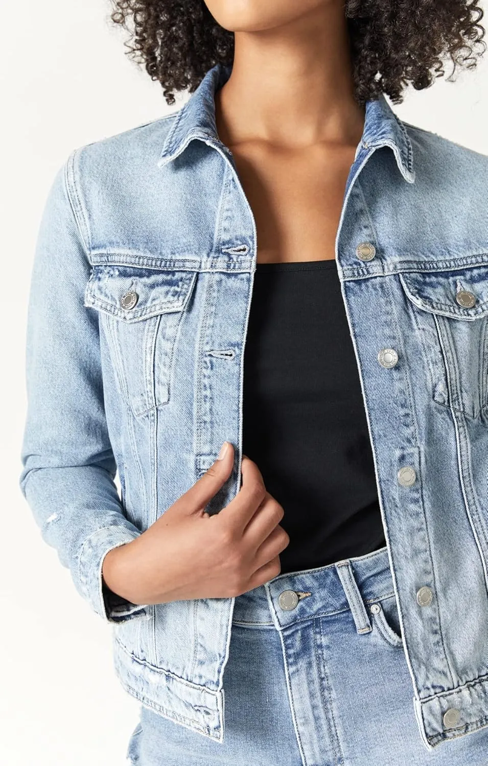 Mavi Women's Katy Classic Fit Denim Jackets