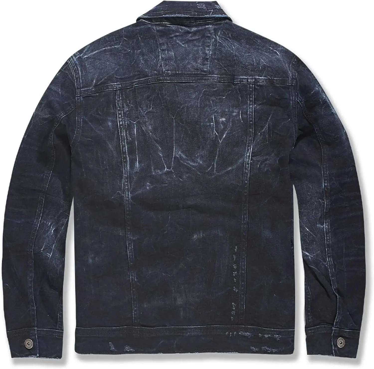 Men New Group Trucker Jacket (Black Shadow)