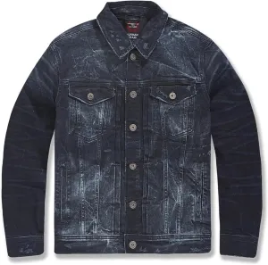 Men New Group Trucker Jacket (Black Shadow)