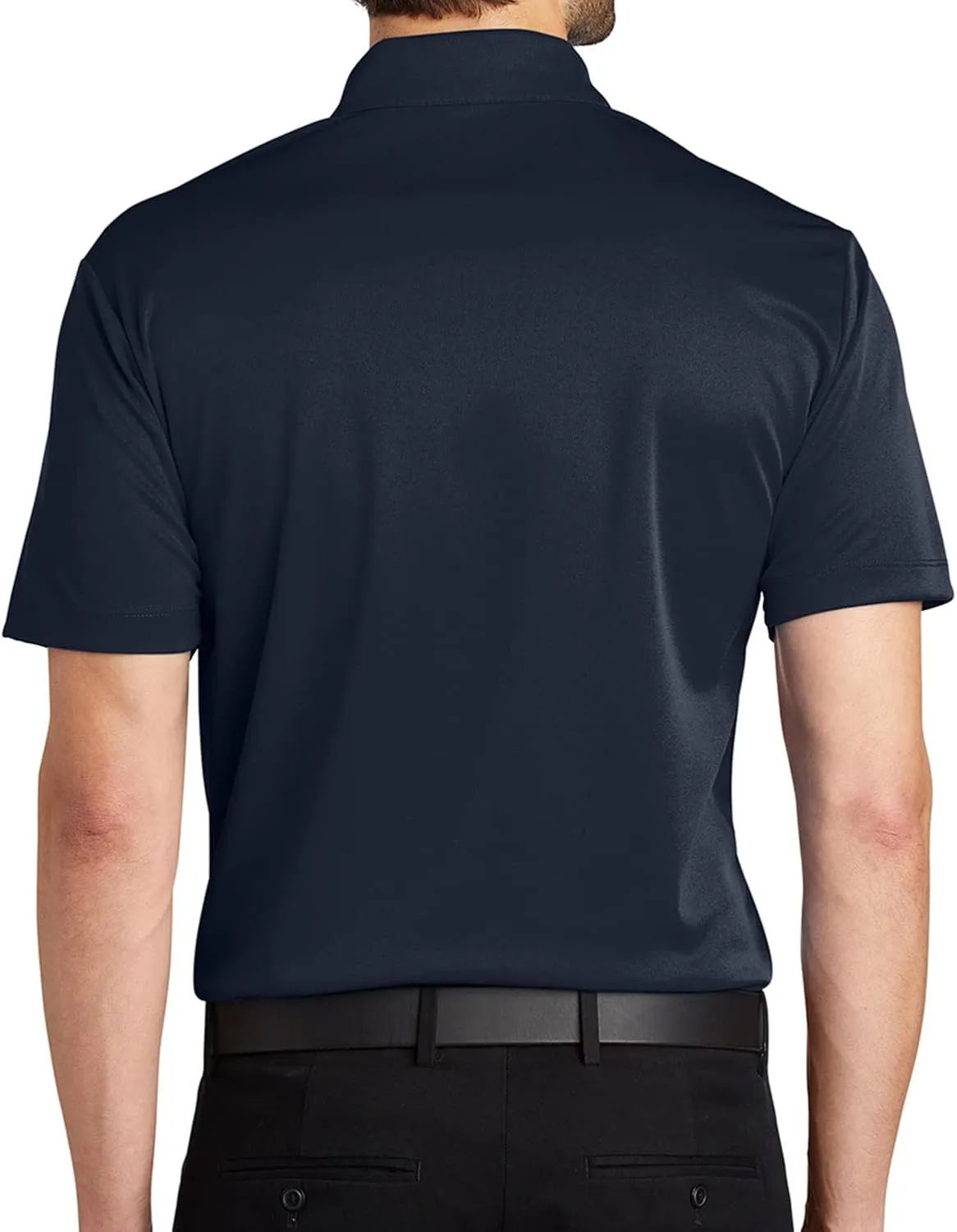 Men's Big & Tall Short Sleeve Moisture Wicking Silk Touch Polo Shirt