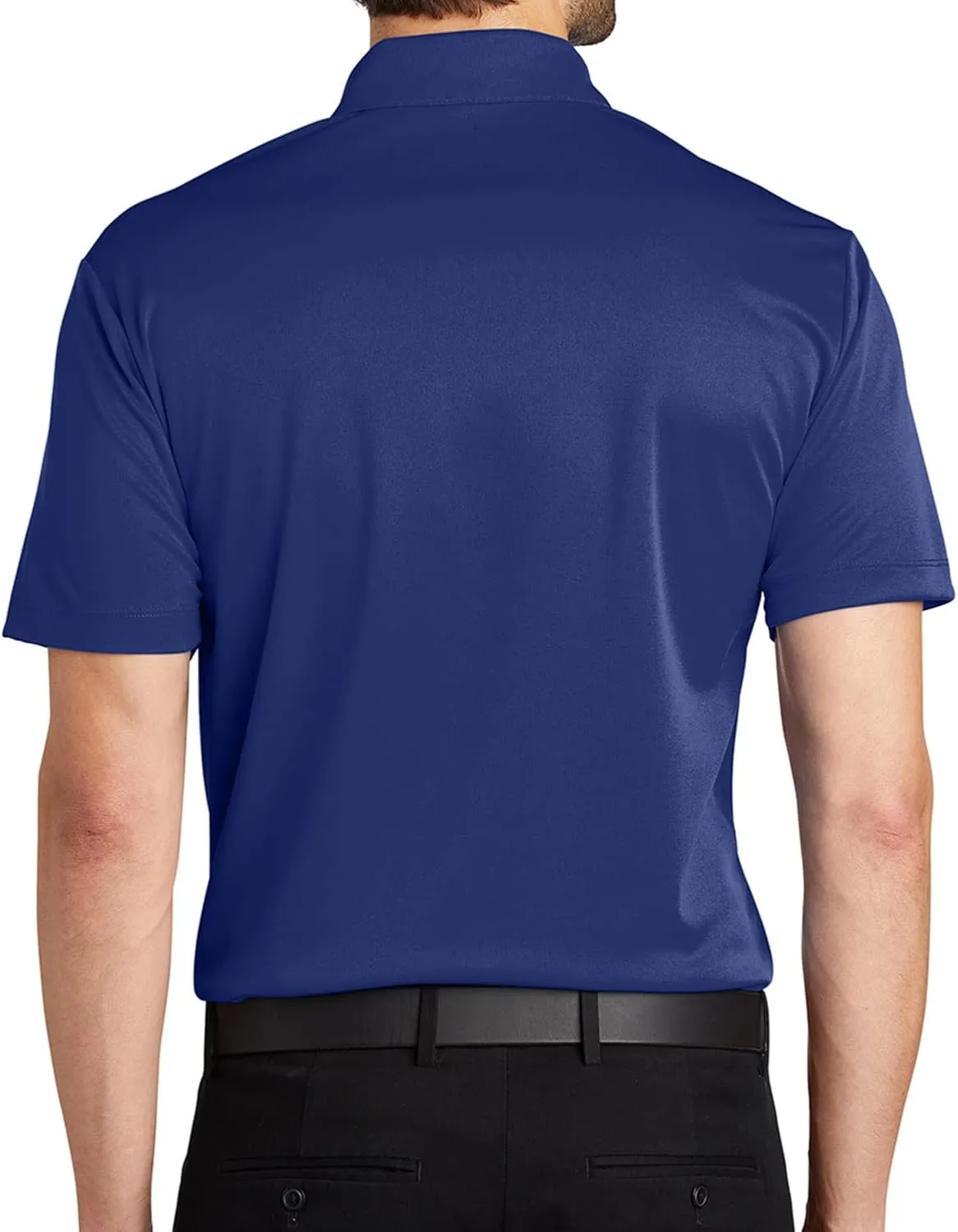 Men's Big & Tall Short Sleeve Moisture Wicking Silk Touch Polo Shirt