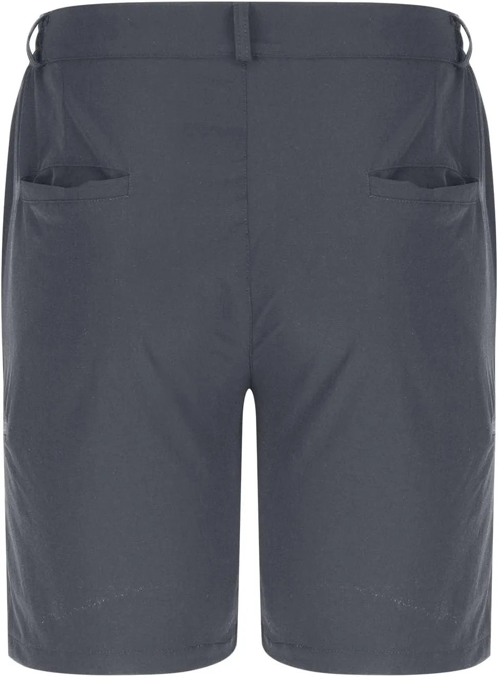 Mens Cargo Shorts with Zipper Pockets Quick Dry Elastic Athletic Running Gym Breathable Lightweight Outdoor Trunks