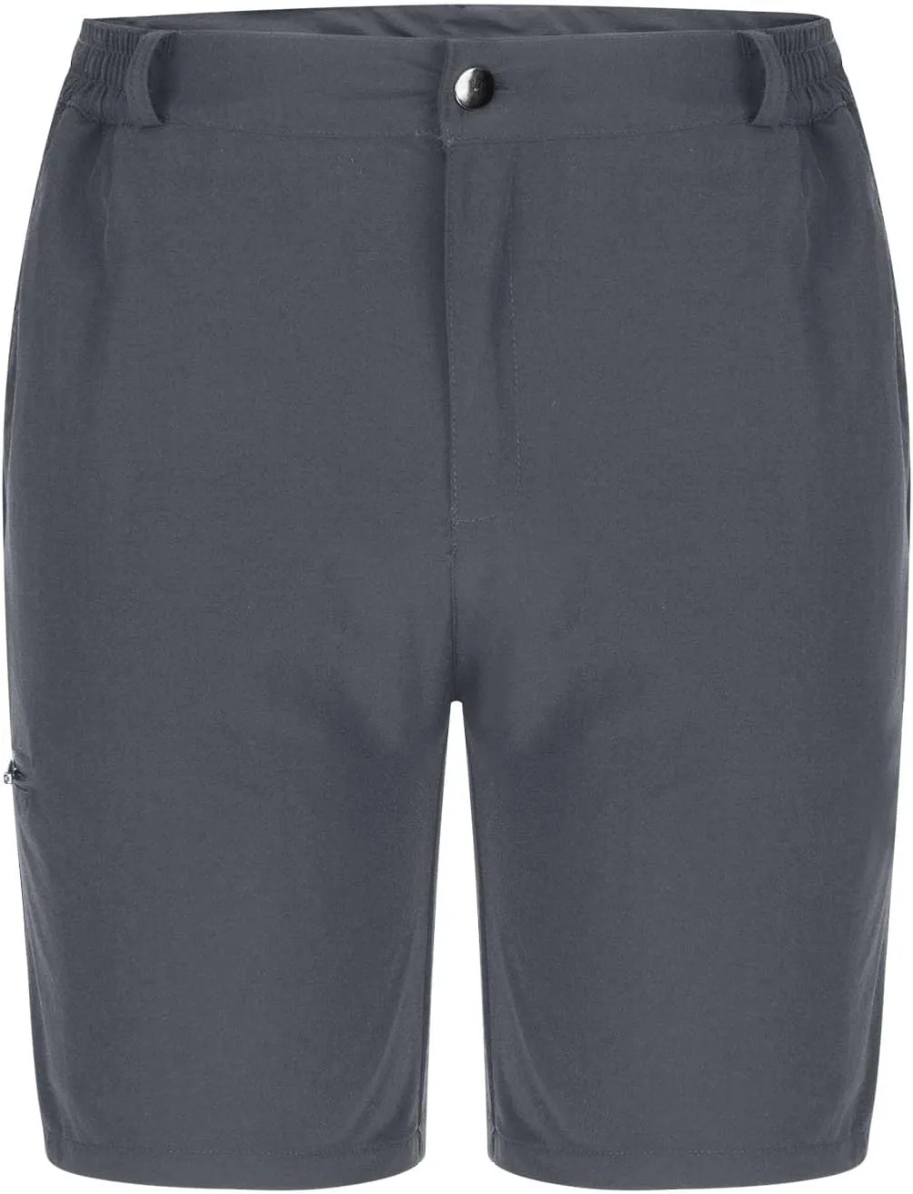 Mens Cargo Shorts with Zipper Pockets Quick Dry Elastic Athletic Running Gym Breathable Lightweight Outdoor Trunks
