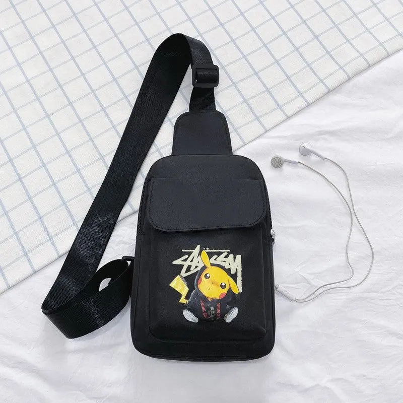 Men's Construction Site Fashion Oxford Cloth Cashier Bags