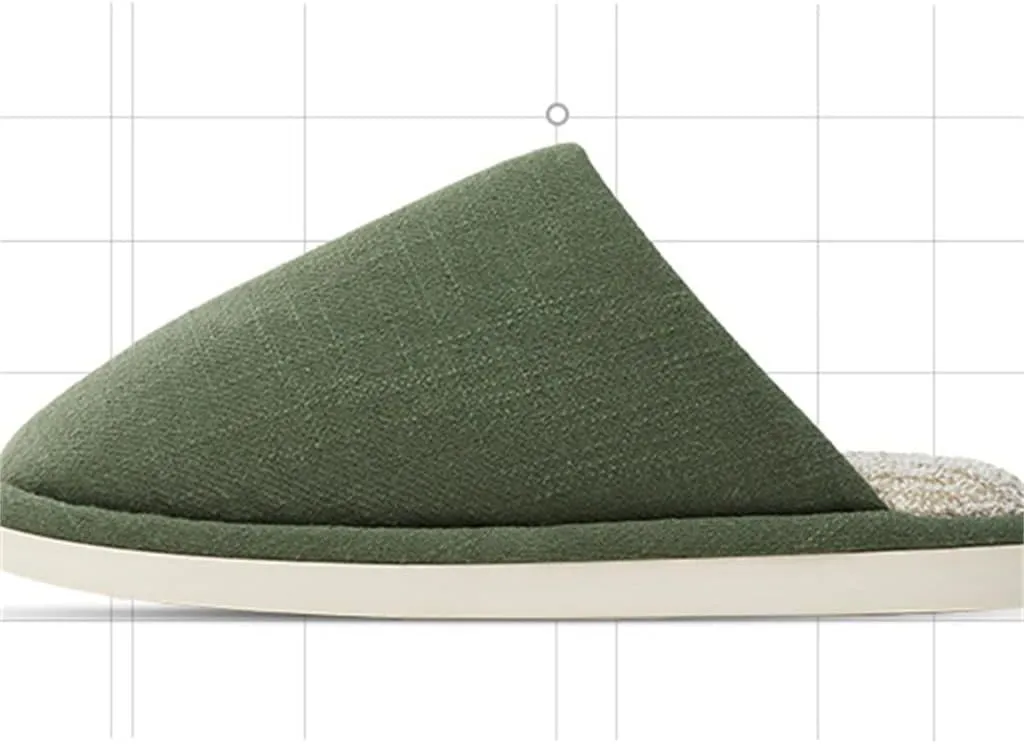 Men's Cotton and Linen Breathable Cotton Slippers Japanese-style Soft-soled Indoor Home Deodorant and Warm Winter