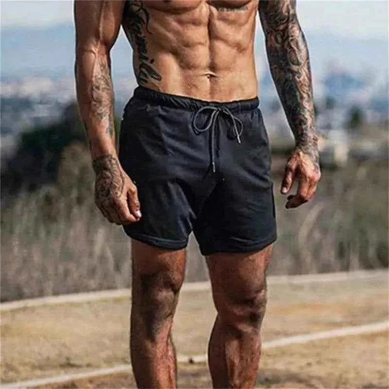 Men's Fitness Shorts - Breathable Mesh Quick Dry Sport Shorts