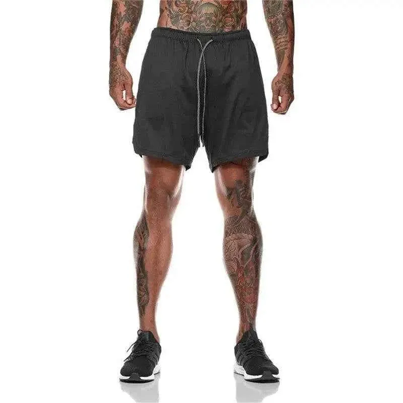 Men's Fitness Shorts - Breathable Mesh Quick Dry Sport Shorts