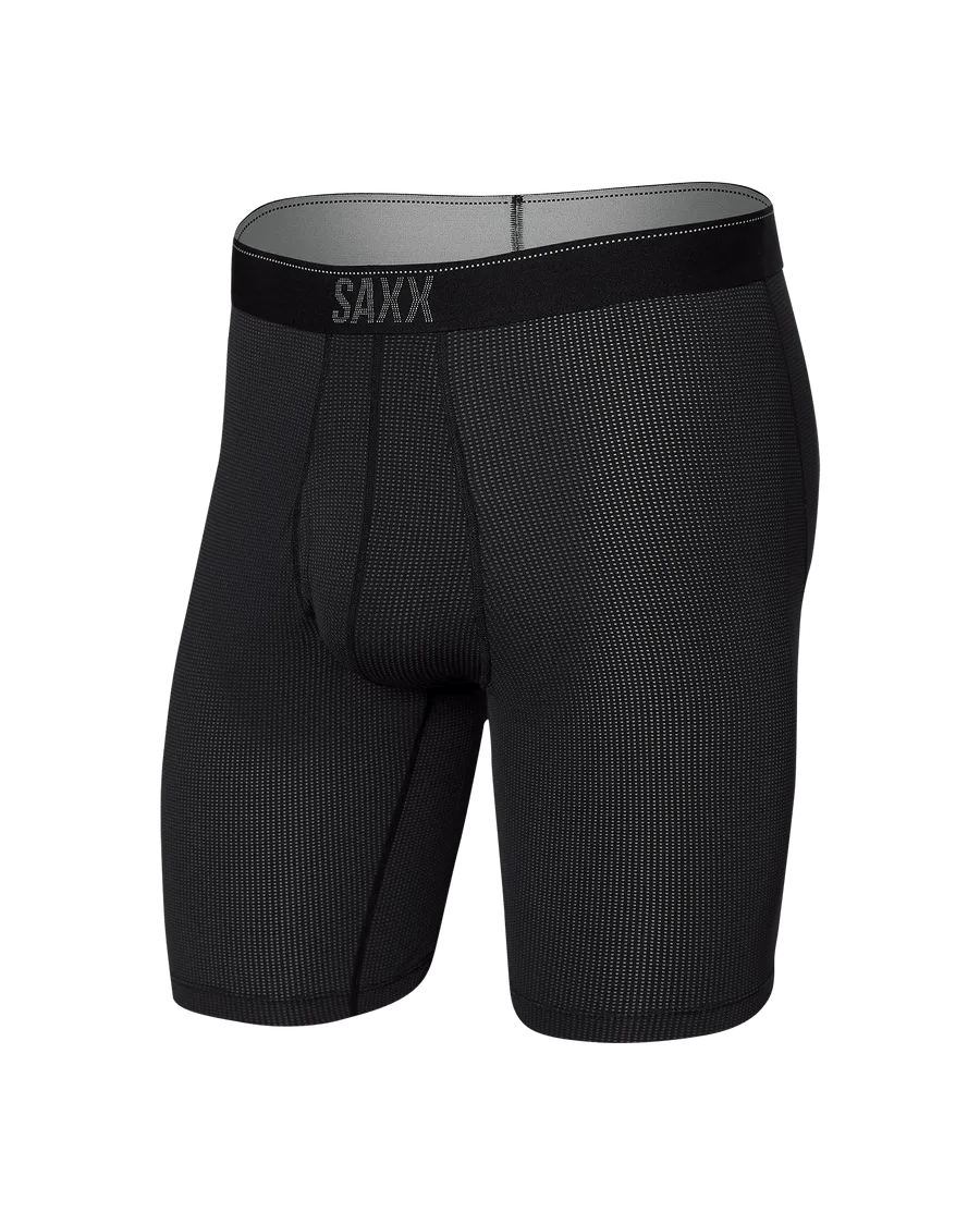 Men's Quest Quick-Dry Mesh Long Leg Boxer Brief Fly