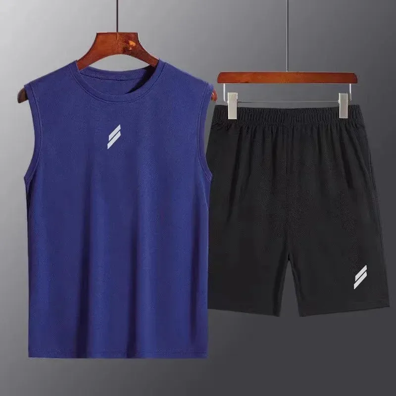 Men's Quick-Dry Mesh Sports Suit - 2-Piece Tracksuit
