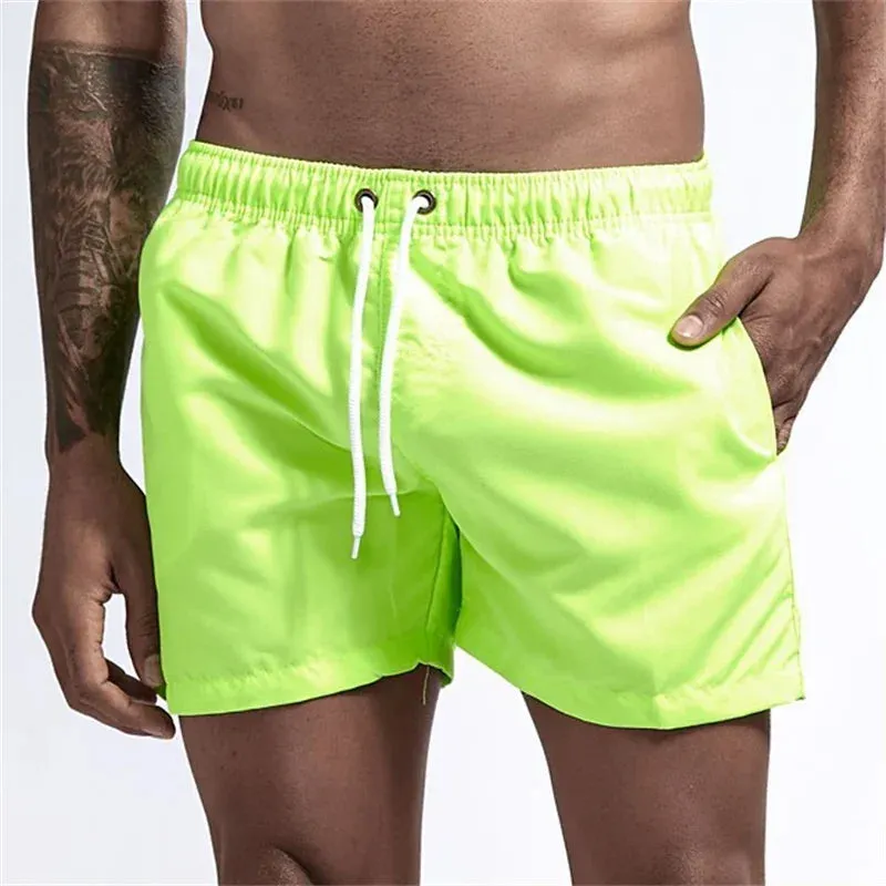 Men's Quick Dry Swim Trunks with Mesh Lining