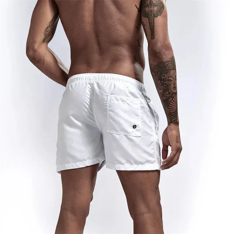 Men's Quick Dry Swim Trunks with Mesh Lining