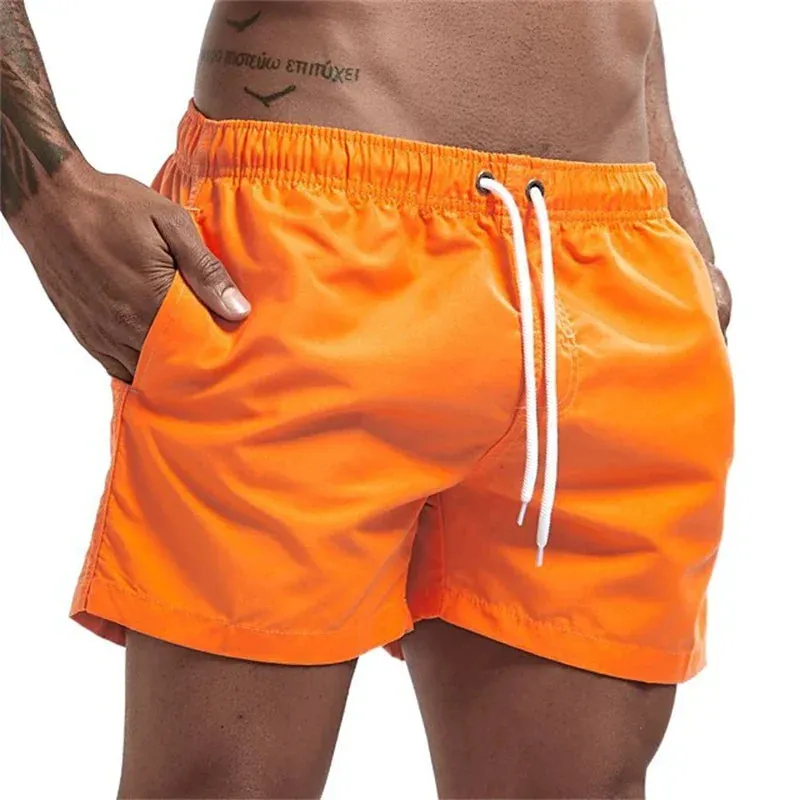 Men's Quick Dry Swim Trunks with Mesh Lining