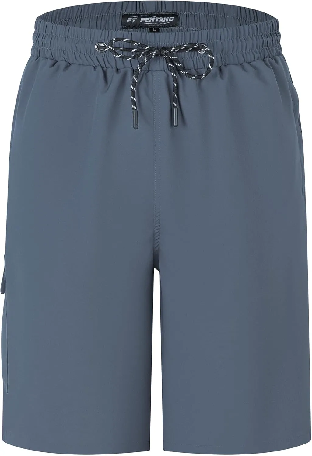Men's Swim Trunks Quick Dry Board Shorts with Zipper Pockets Beach Shorts Bathing Suits for Men - No Mesh Liner