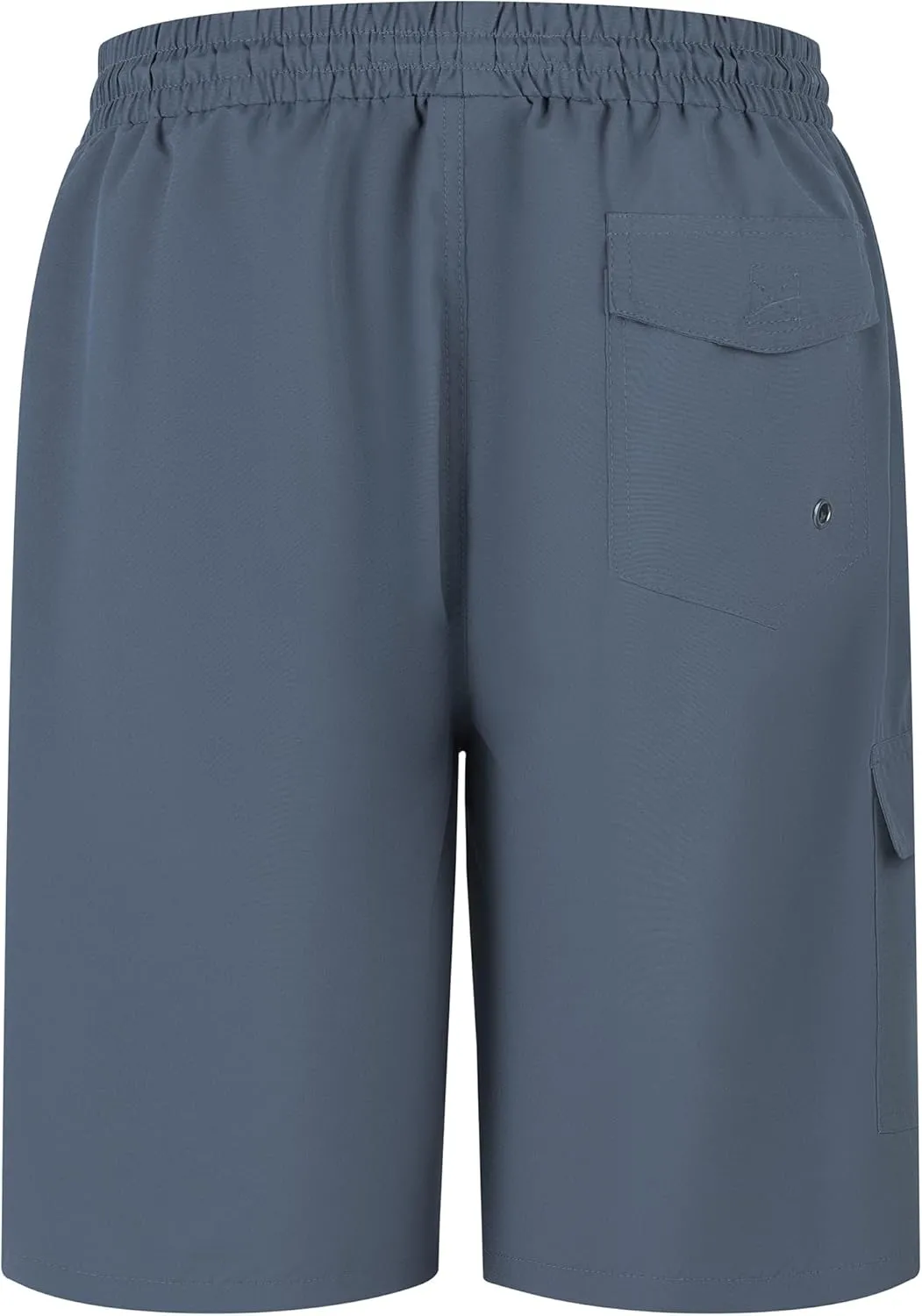 Men's Swim Trunks Quick Dry Board Shorts with Zipper Pockets Beach Shorts Bathing Suits for Men - No Mesh Liner