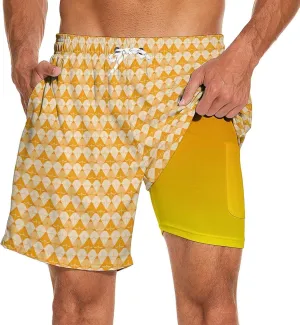 Mens Swim Trunks Stop Staring at My Cock Beach Shorts Quick Dry Swimwear for Men