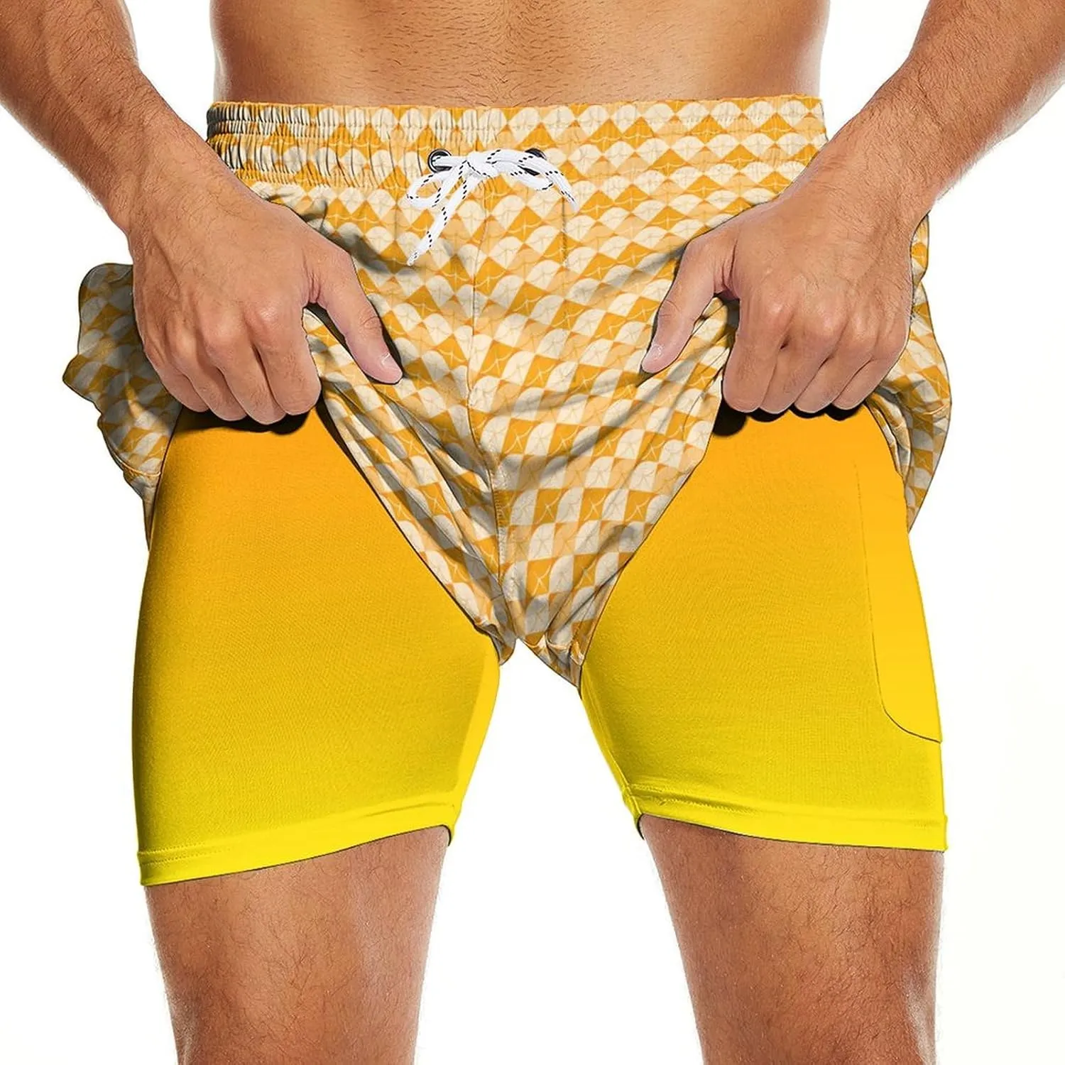 Mens Swim Trunks Stop Staring at My Cock Beach Shorts Quick Dry Swimwear for Men