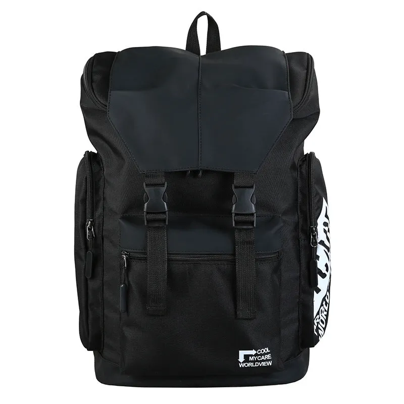 Men's Trendy Style Korean Work Clothes Leisure Backpacks