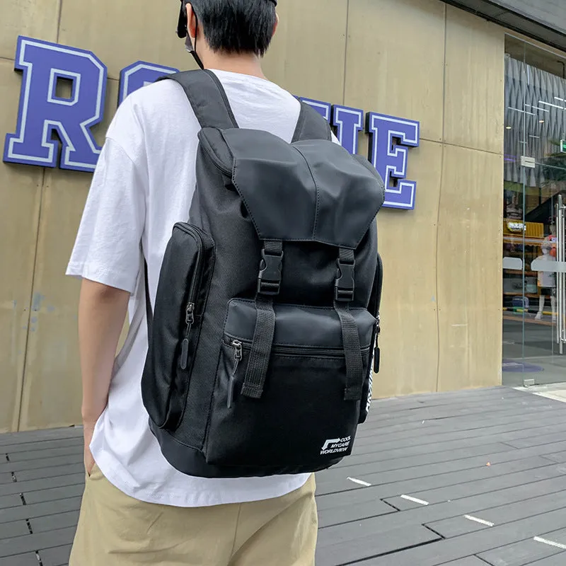 Men's Trendy Style Korean Work Clothes Leisure Backpacks