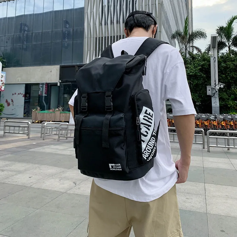 Men's Trendy Style Korean Work Clothes Leisure Backpacks