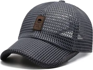 Mesh Hats for Men,Breathable Full Mesh Caps for Men,Quick Dry Cooling Caps for Women,Lightweight Trucker Sports Hats