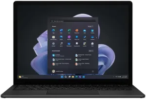 Microsoft Surface Laptop 5 13.5" Touchscreen Notebook - 2256 x 1504 - Intel Core i5 12th Gen i5-1245U - Intel Evo Platform - 16 GB Total RAM - 512 GB SSD - Matte Black