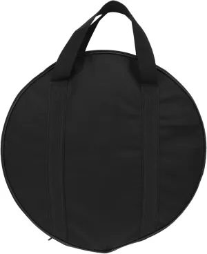 Mikinona Waterproof Gong Bag Zipper Tambourine Carrying Case Padded Shoulder Straps