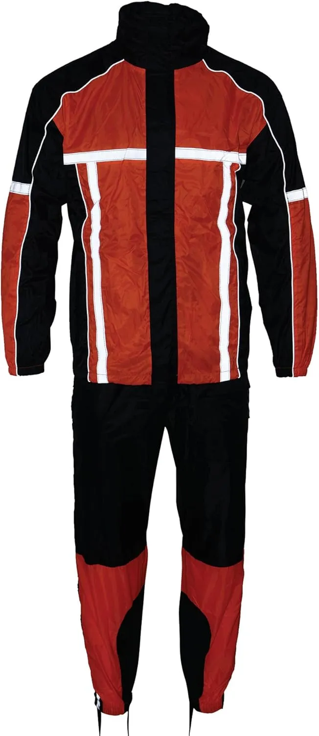 Milwaukee Performance Men's Waterproof Rain Suit w/HI Vis Reflective Tape