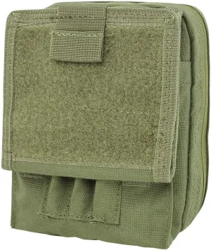MOLLE Map Pouch Document ID Chart Clear Cover Case Carrier - OD Green
