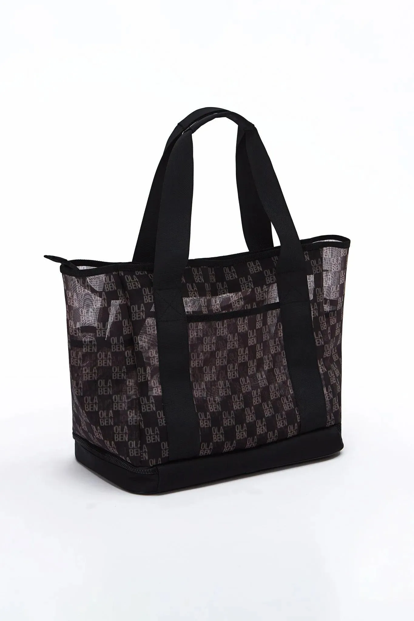 Monogram Sheer Tote Bag - Monogram Brown