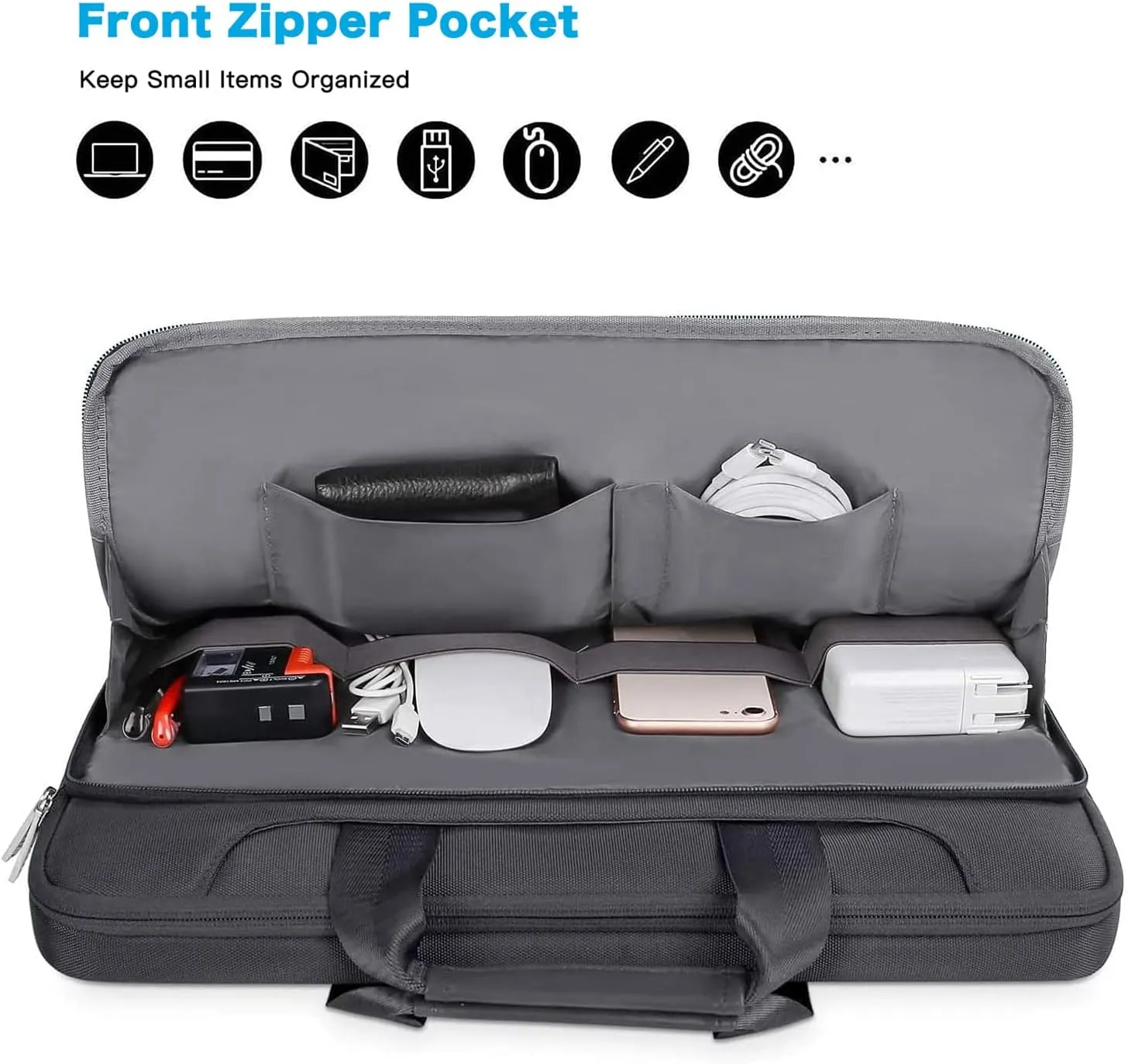 MOSISO 360 Protective Laptop Shoulder Bag Compatible with MacBook Air 15 M4 A3241 M3 A3114 M2 A2941/Pro 16 inch M4 M3 M2 M1, 15-15.6 inch Notebook,Matching Color Sleeve with Belt, Slate Gray