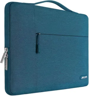 MOSISO Laptop Case 13 inch, 13 inch Laptop Sleeve with Handle Compatible with MacBook Air 13 M4 M3 M2 M1 2025-2018 / Pro 13 M2 M1 2025-2016, Polyester Multifunctional Computer Bag, Deep Teal