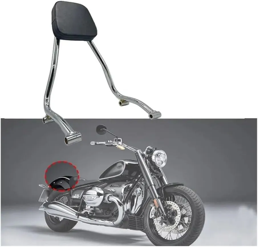 Motorcycle Luggage Rack Support Shelf for R18 2020-2022 2021 Motorcycle Rear Passenger Backrest Cushion Luggage Rack Passenger Grab Handle Backrest