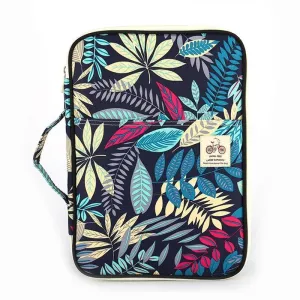 Multi functional A4 Document Bags Embroidery Waterproof Oxford Storage Cloth Bag 35*25*3cm