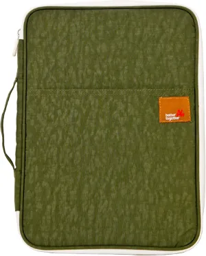 Mygreen Universal Travel Gear Organizer/Electronics Accessories Bag/Document File Bag (Large, Olive Green)