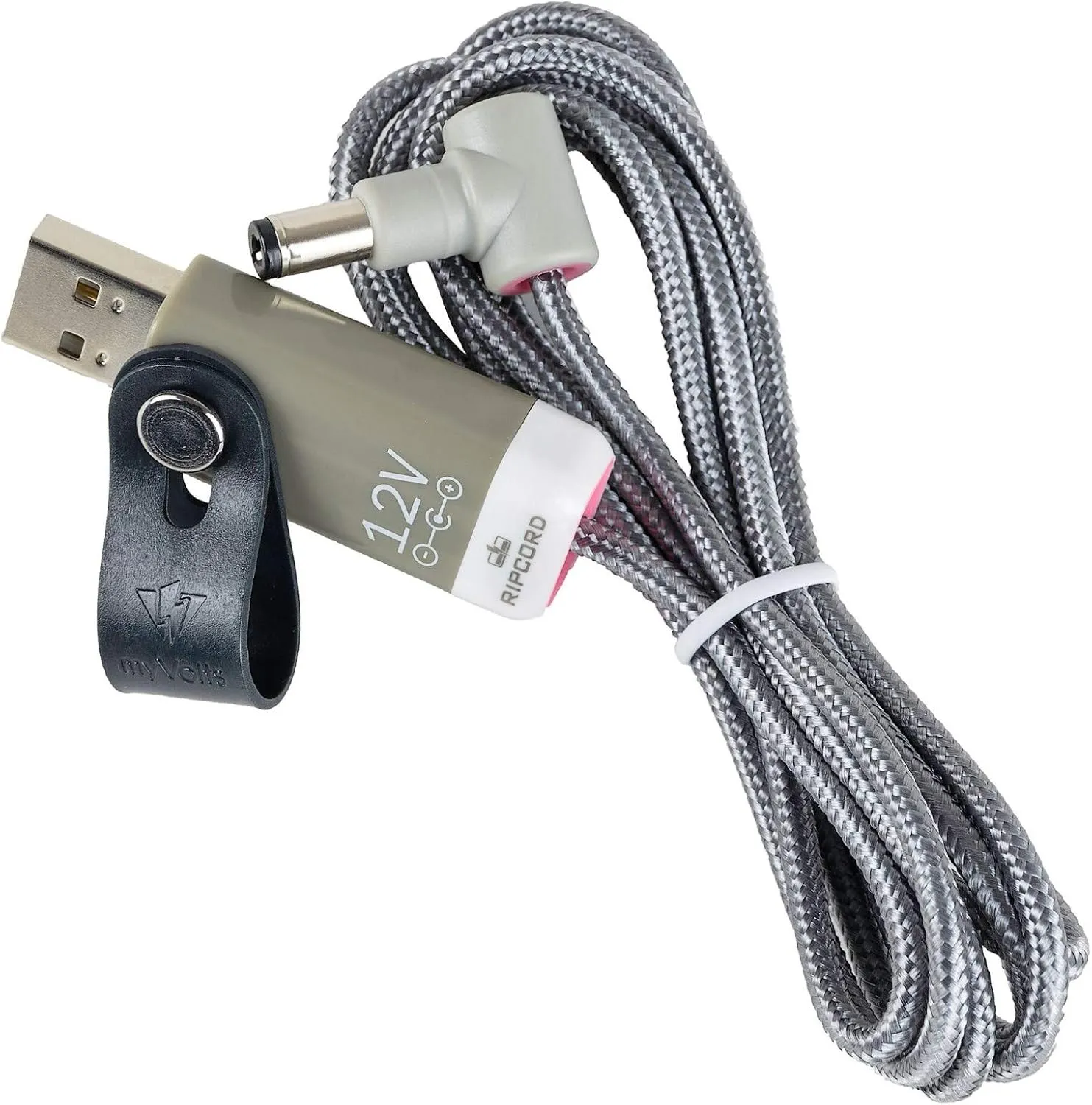 myVolts Ripcord USB to 12V DC Power Cable Compatible with Draytek Vigor 2830Vn Router
