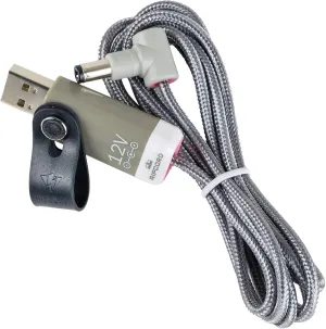myVolts Ripcord USB to 12V DC Power Cable Compatible with Draytek Vigor 2830Vn Router