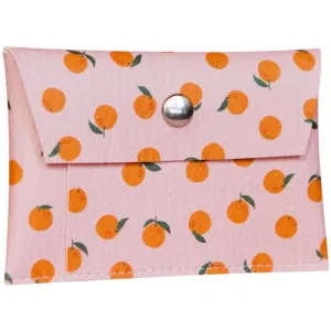 Naranjas Pink Card Holder