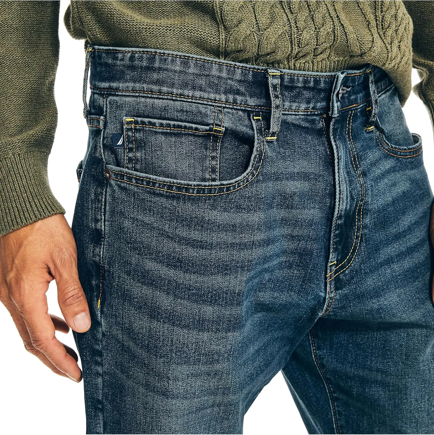 Nautica Men's Relaxed Fit Denim Jeans