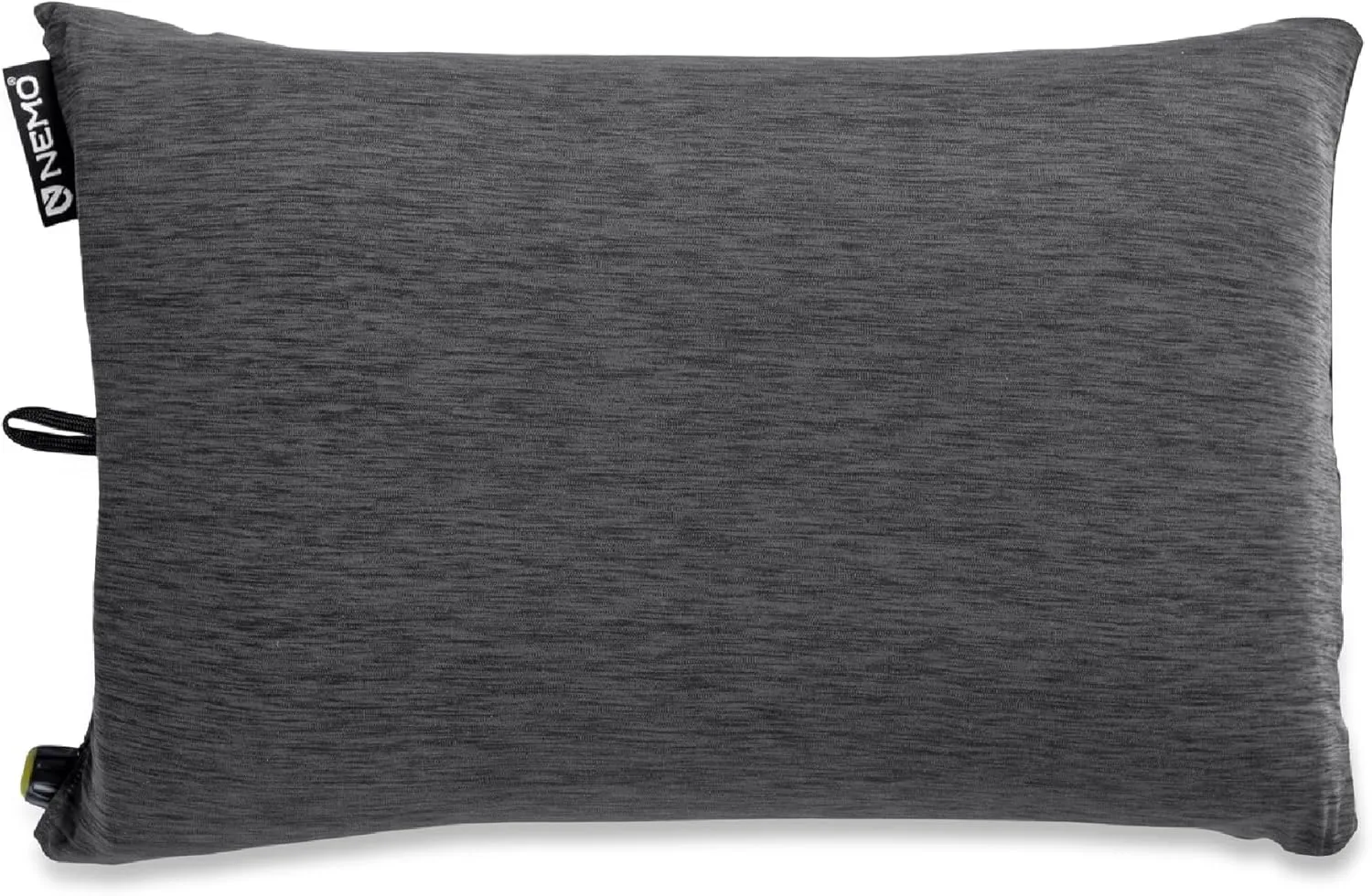 NEMO Equipment Fillo Backpacking & Camping Pillow - Black Pearl/Birch Bud - One Size