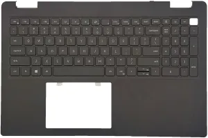 New Upper Case Palmrest Backlit Keyboard Assembly Replacement for DELL Latitude 3520 E3520 Series Laptop Top Cover US Layout DJP76 0DJP76 Black