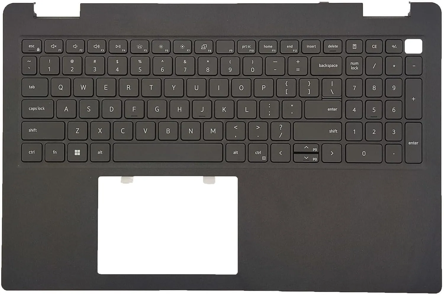 New Upper Case Palmrest Backlit Keyboard Assembly Replacement for DELL Latitude 3520 E3520 Series Laptop Top Cover US Layout DJP76 0DJP76 Black