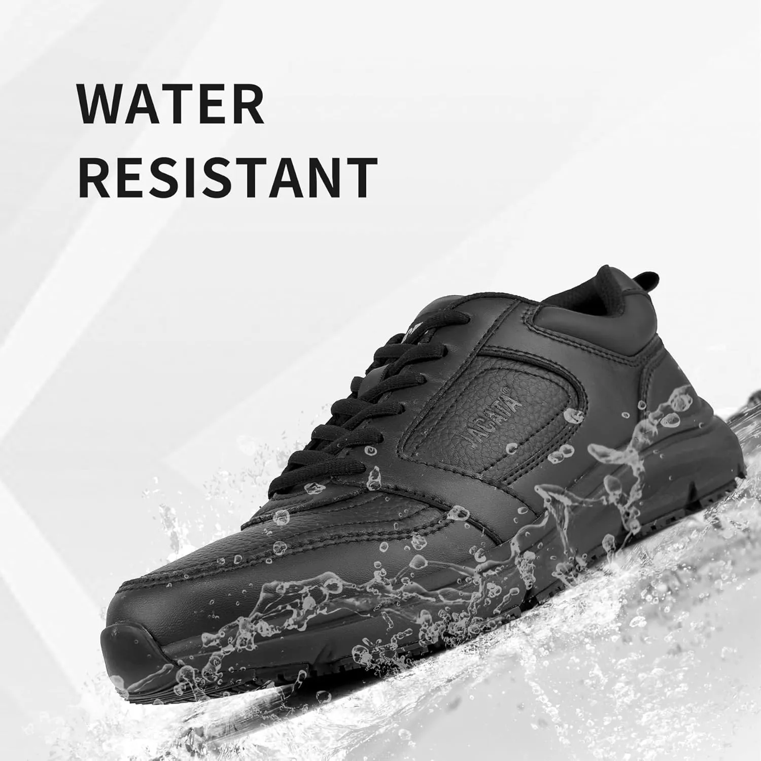 Non Slip Work Shoes for Men/Women Food Service Arch Support Comfortable Chef Walking Shoes Restaurant Kitchen Crews Health Care Sneakers